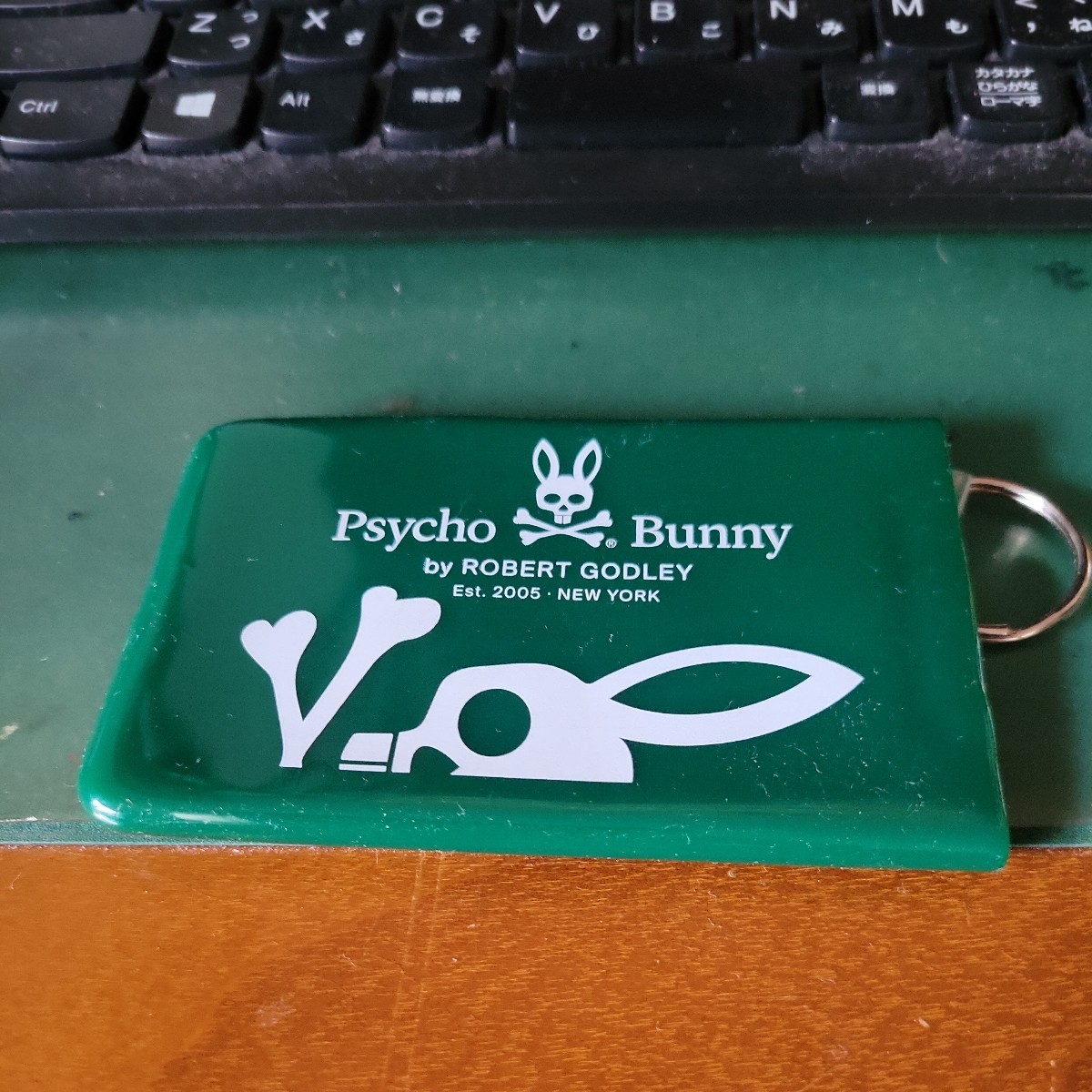 サイコバニー　パスケース　Psycho Bunny_画像1