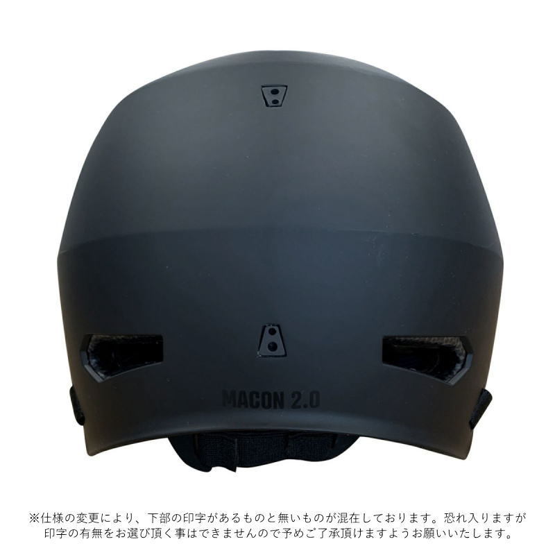 ◇メンズ[Mサイズ]BERN MACON 2.0 カラー:MATTE BLACK ヘルメット プロテクター メンズ レディース スノーボード スキー_画像3