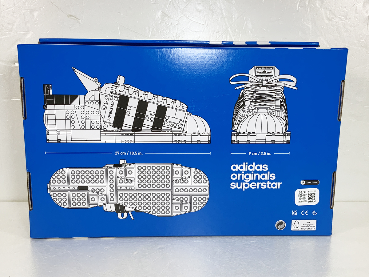LEGO アディダス オリジナルス スーパースター レゴ 10282 adidas ORIGINALS SUPER STAR_画像7