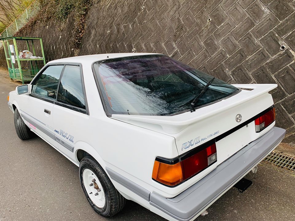  Leone coupe RX-II Subaru the first. full time 4WD machine. turbo -