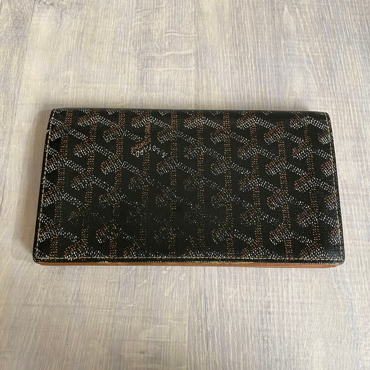 Goyard long wallet Saint Louis Black ロングウォレット サンルイ ブラック 専用箱、証明書付き