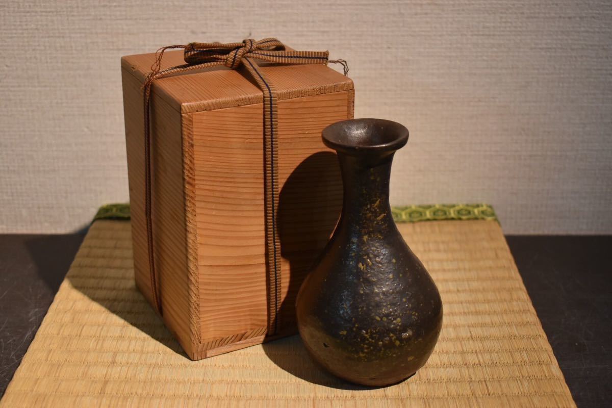 【GE】Y1195【コレクター所蔵品】時代 古備前徳利 /日本美術 骨董品 時代品 美術品 古美術品 備前焼_画像1