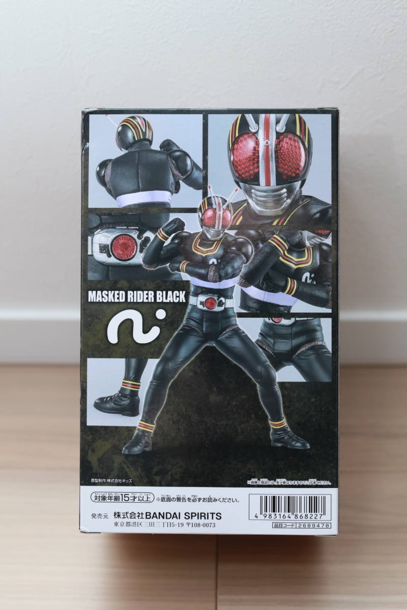 ★《新品未使用》仮面ライダーBLACK 英雄勇像 仮面ライダーBLACK フィギュア　　プライズ景品未開封人形おもちゃヒーローブラック_画像2