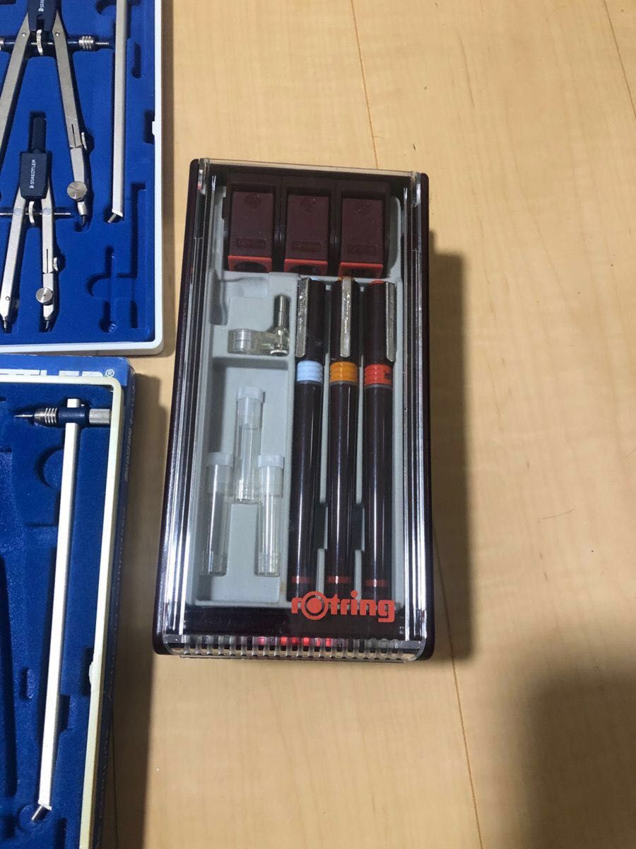 STAEDTLER  ステッドラー　rotring 製図セット