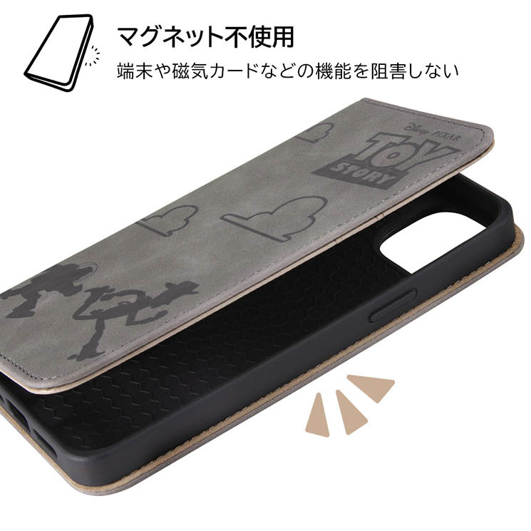iPhone 14Plus 手帳型 スマホ ケース カバー ディズニー スティッチ PU レザー 耐衝撃 カード ポケット スタンド_画像4