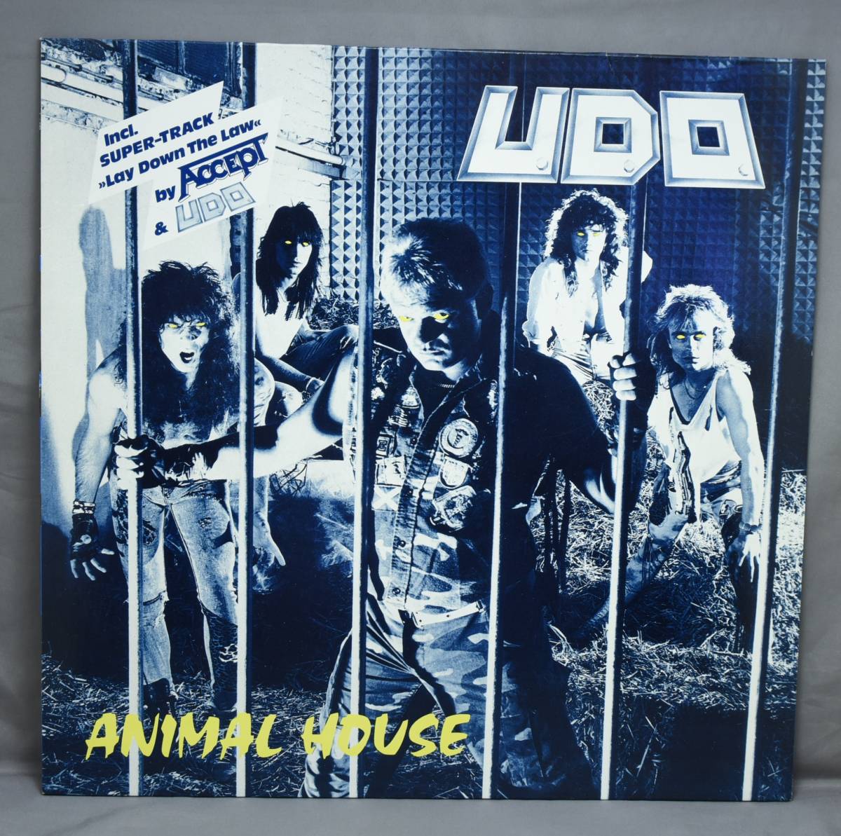 ▲ 【U.D.O.】1st Animal House [ドイツ盤LP] ★_画像1
