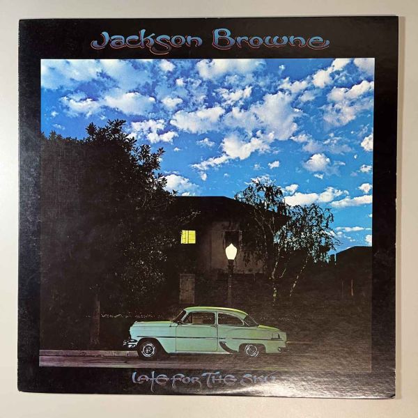 42676★美盤【日本盤】 Jackson Browne / LATE FOR THE SKY_画像1