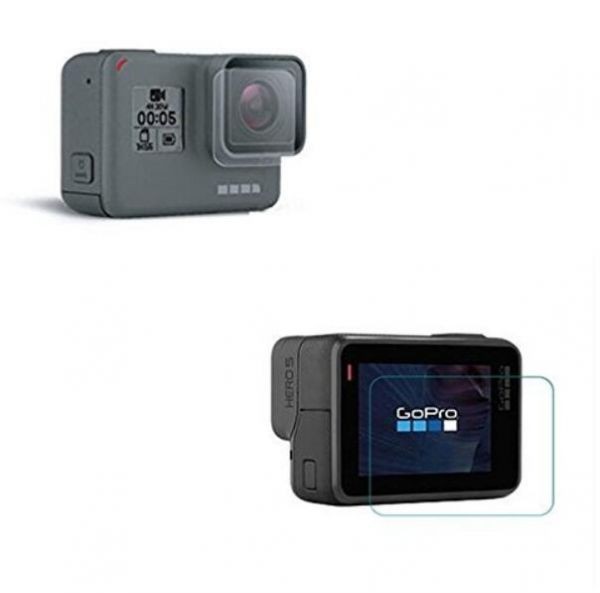 GoPro HERO5 フィルム ゴープロ hero 5 ガラス 液晶保護フィルム 強化ガラス シート_画像1