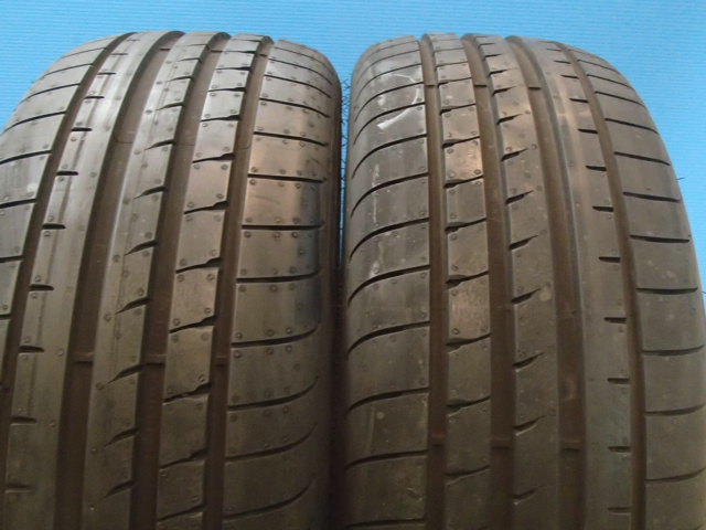 中古 4本 BMW承認タイヤ グッドイヤー EAGLE F1 ASYMMETRIC 3 2021年製 溝多い 205/45R17 MINI F55 F56 F57_画像9