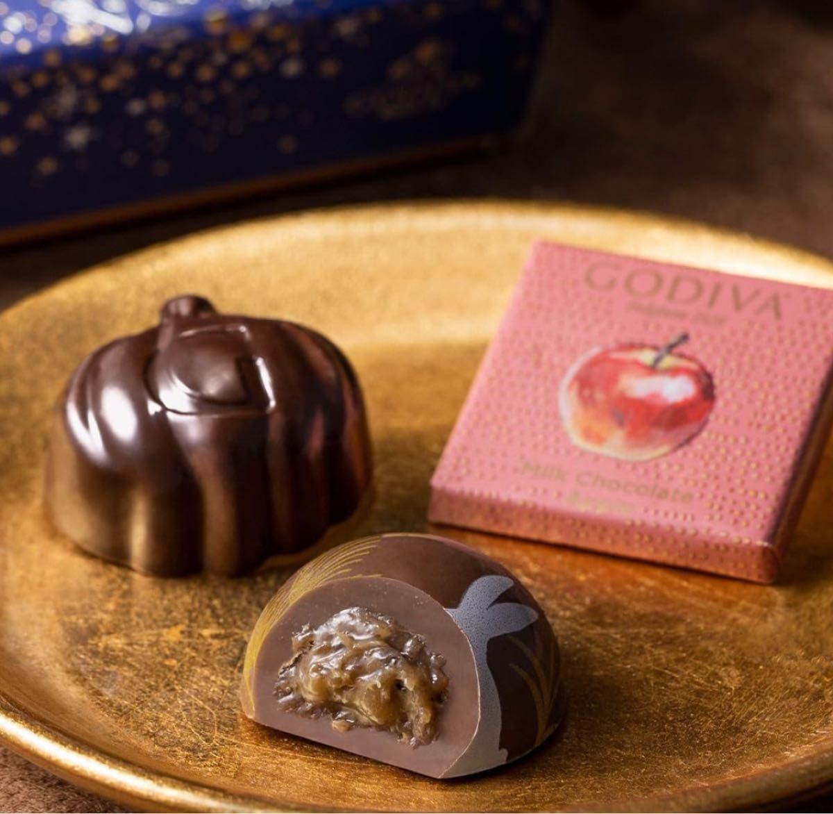 GODIVA ゴディバ チョコレート アソートメント 4箱 袋付き GODIVA ゴディバ チョコレート アソートメント 4箱 袋付き