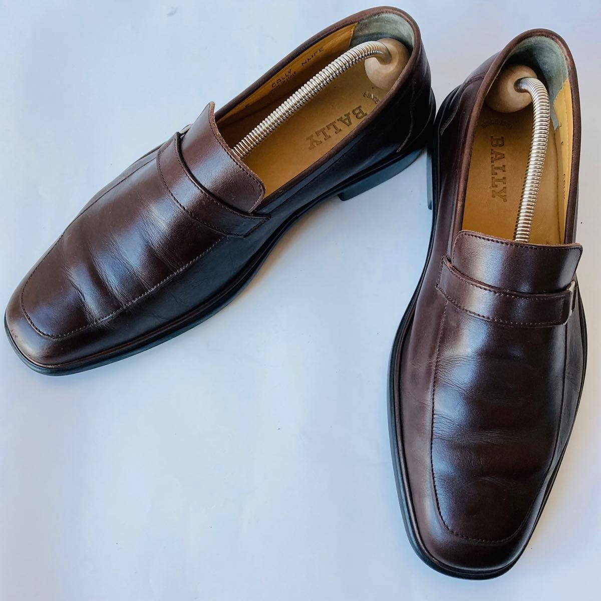 BALLY バリー 濃茶 ローファー 26cm 除菌・消臭済み BALLY バリー 濃茶 ローファー 26cm 除菌・消臭済み