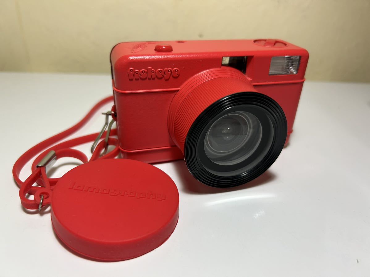 fisheye lomographyフィッシュアイ　ロモグラフィー 魚眼レンズ　フィルム入り　現状品　ビンテージ_画像2