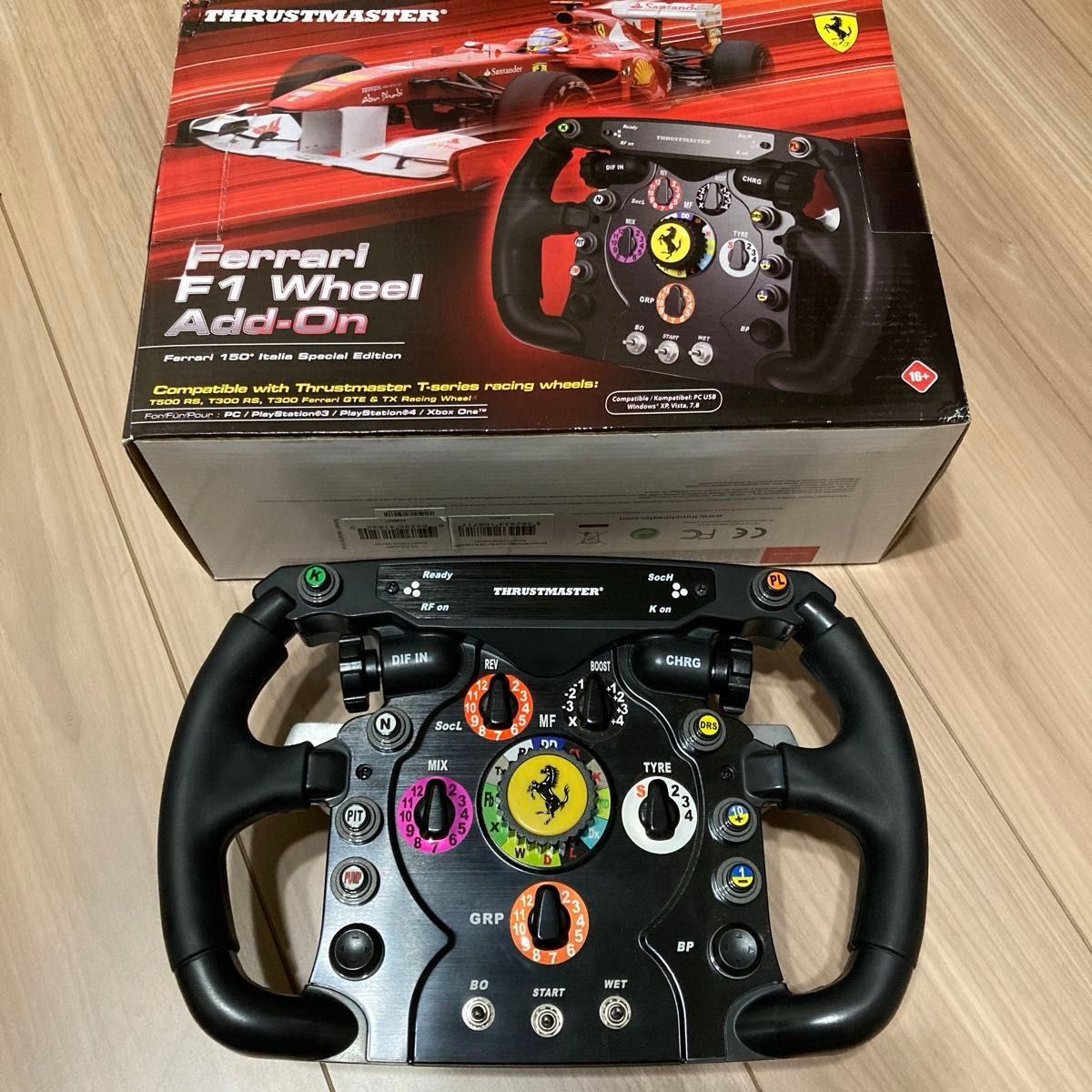 スラストマスター フェラーリ ステアリング ハンコン F1 WHEEL スラストマスター フェラーリ ステアリング ハンコン F1 WHEEL
