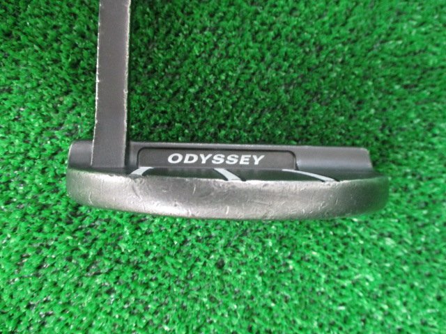 ★1円スタート★ オデッセイ　トゥアップ　ODYSSEY Toe UP　#9　パター　スチールシャフト　33.5インチ　カバーあり　(桜店)_画像5