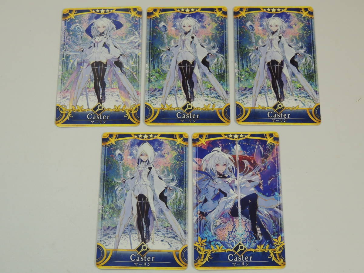 【FGOアーケード】Fate/Grand Order Arcade　マーリン　ノーマル　初期～最終再臨セット_画像7