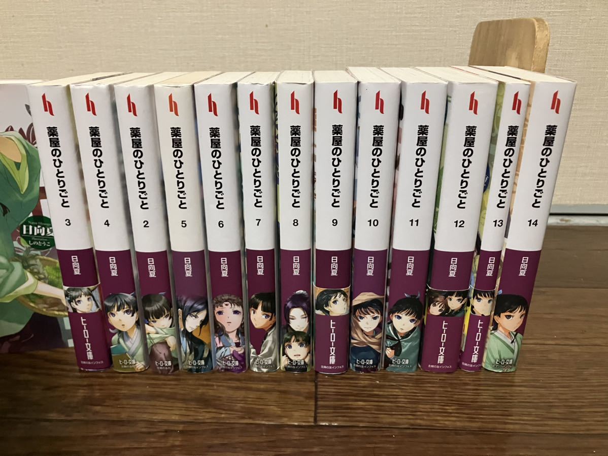 薬屋のひとりごと 小説 全巻 セット 1-14巻|Yahoo!フリマ(旧 薬屋のひとりごと 小説 全巻 セット 1-14巻|Yahoo!フリマ(旧