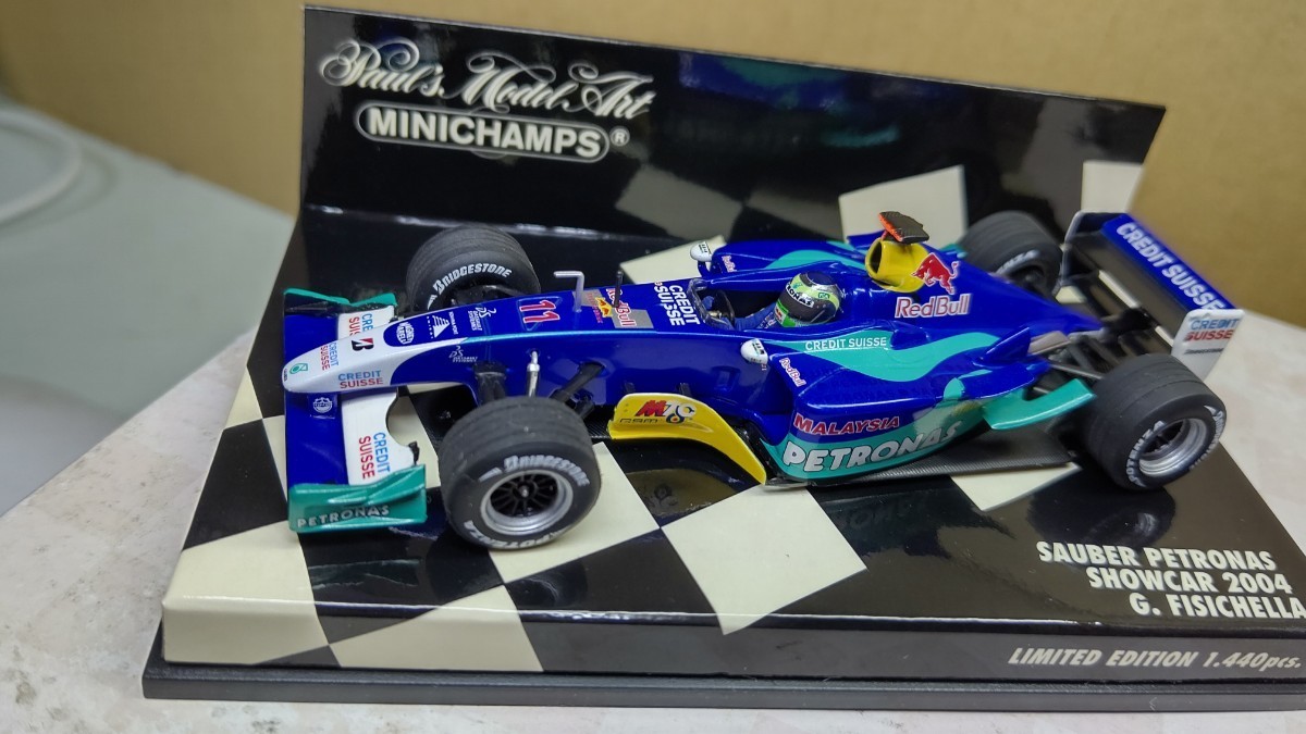 スケール 1/43 SAUBER PETRONAS SHOWCAR 2004年 ！世界のレーシングカー！ MINICHAMPS_画像4