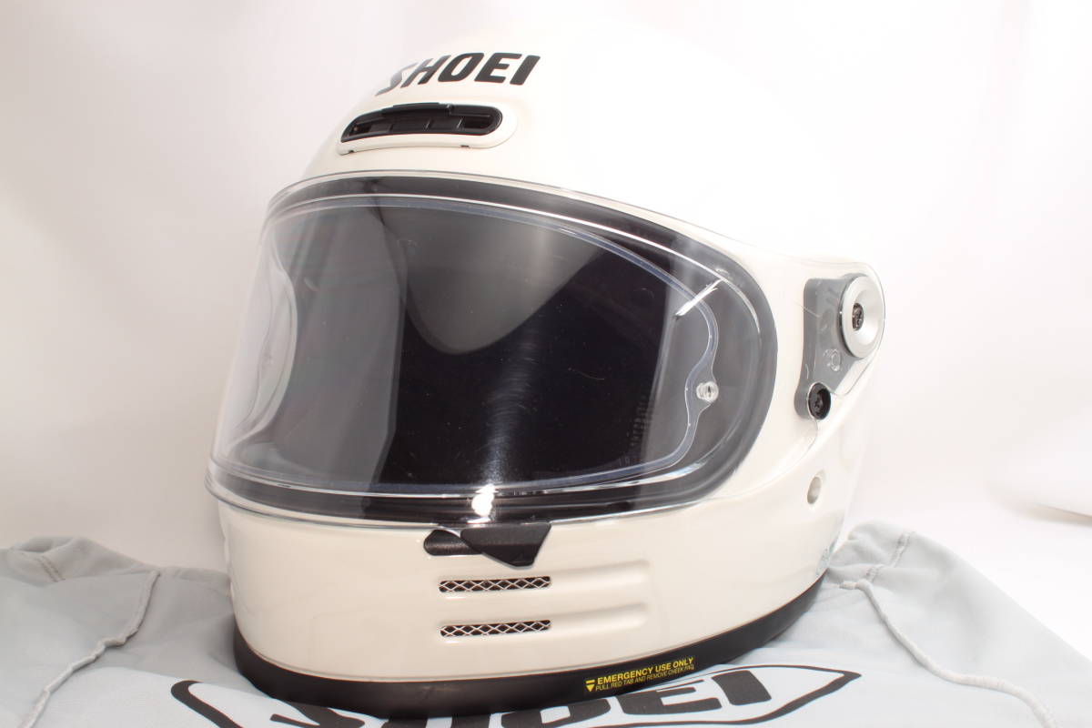 ★グラムスター ヘルメット サイズXL オフホワイト Glamster SHOEI メーカー価格:51,700円_画像1