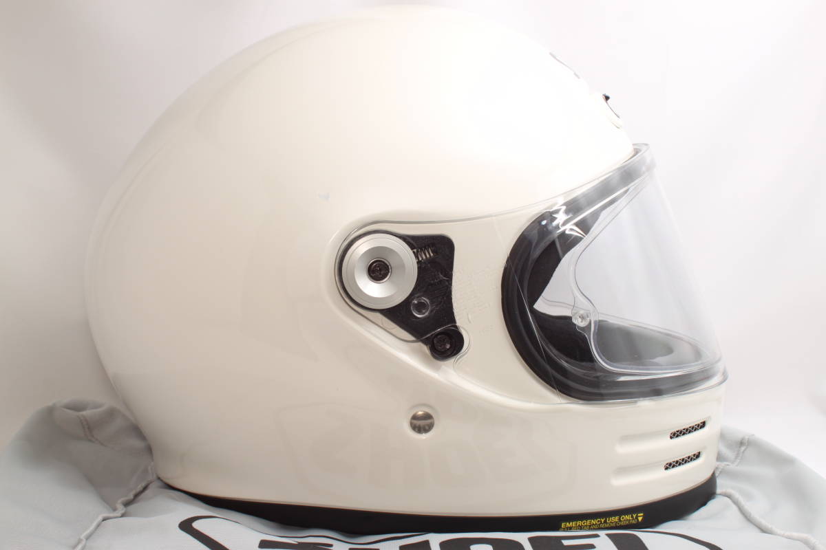 ★グラムスター ヘルメット サイズXL オフホワイト Glamster SHOEI メーカー価格:51,700円_画像5
