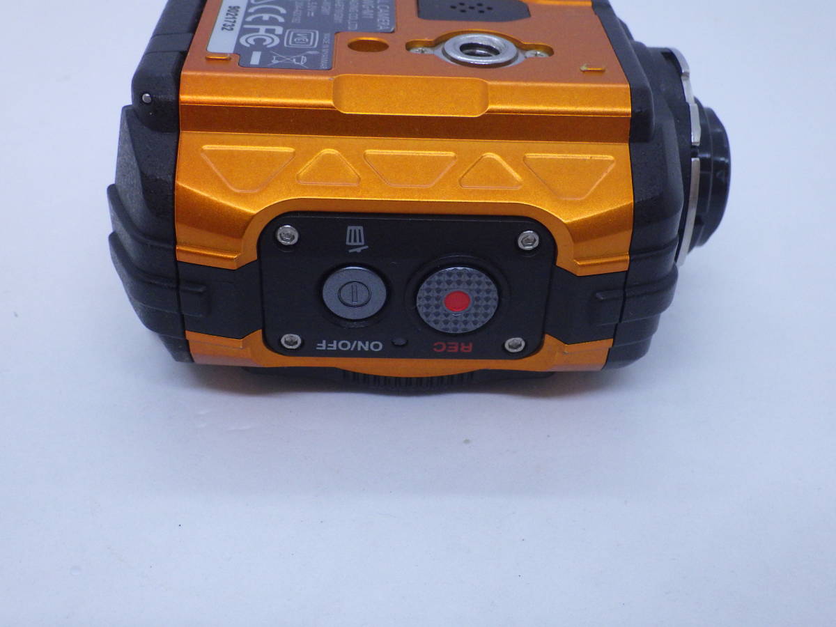  RICOH 防水アクションカメラ WG-M1 オレンジ WG-M1_画像6