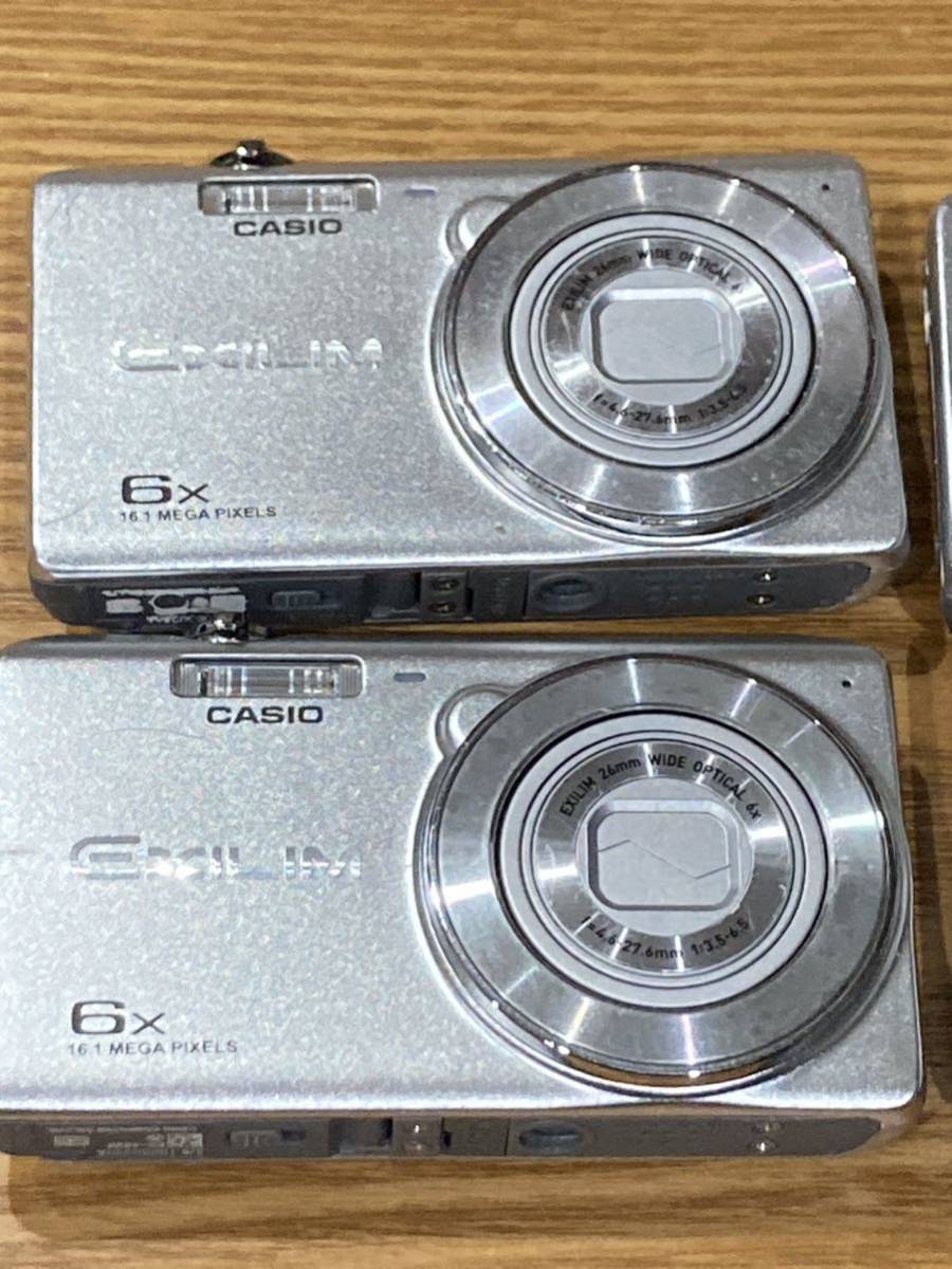 CASIO EXILIM ジャンク品　カシオ コンパクトデジタル　カメラ ジャンクまとめて　EX-ZS29_画像5