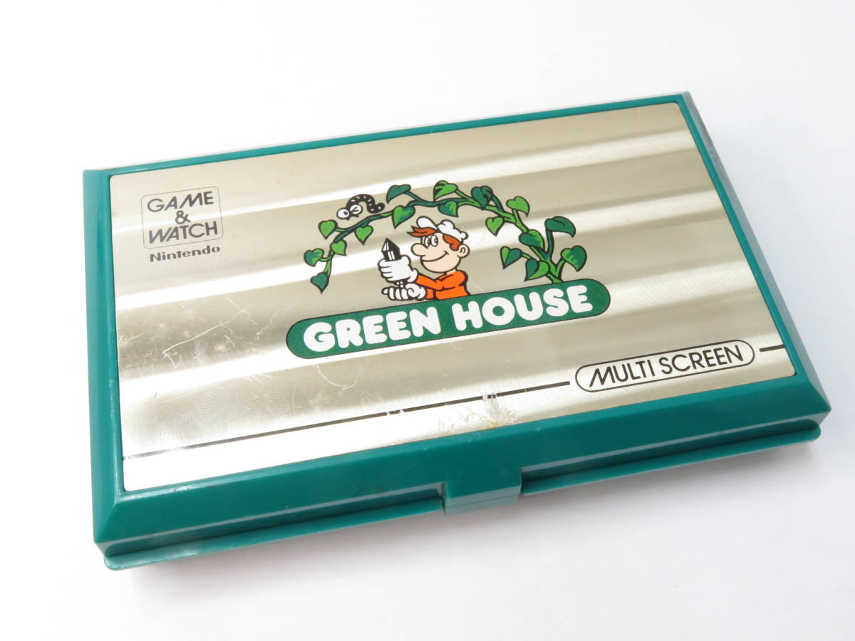 15496　上601-245　任天堂　グリーンハウス　GH-54　ゲーム　ゲームウォッチ　中古　動作未確認　GREEN HOUSE　GEME＆WATCH　Nintendo　60_画像1