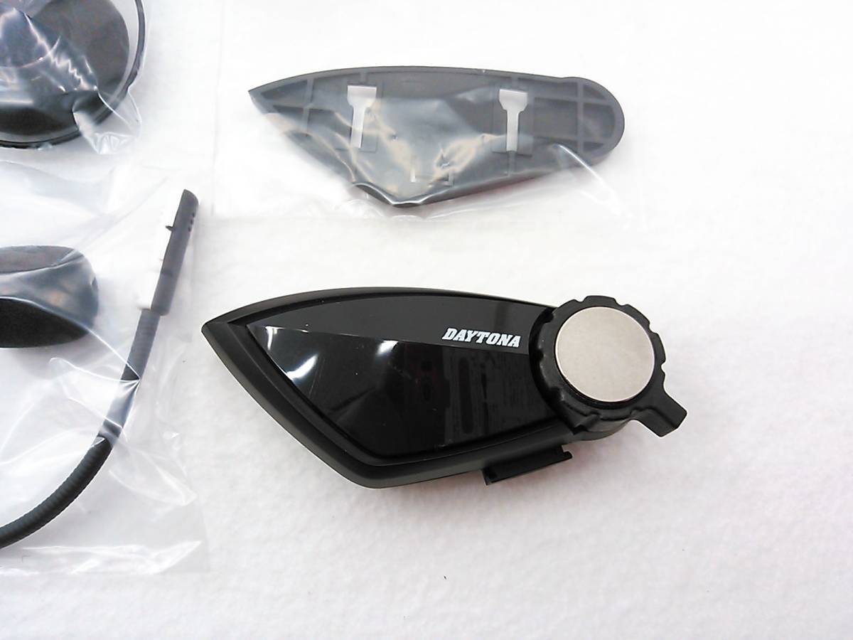 【送料無料】デイトナ Bluetooth インカム DT-E1 ジェットヘルメット用マイク付き_画像2