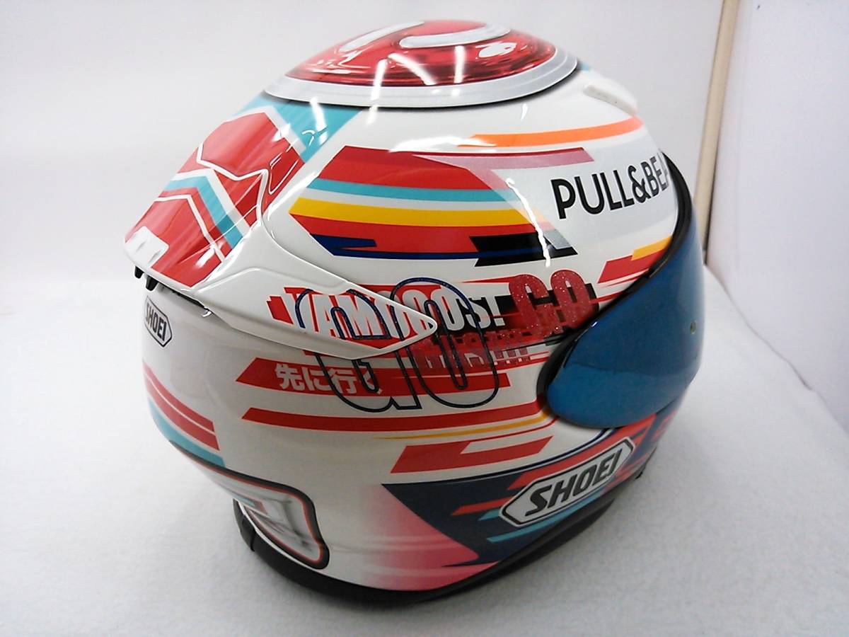 受注限定カラー 美品 SHOEI ショウエイ Z-7 MARQUEZ マルケス 受注限定カラー 美品 SHOEI ショウエイ Z-7 MARQUEZ マルケス