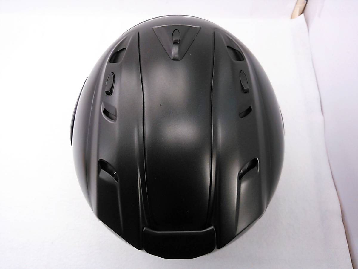 【送料無料】Arai アライ SZ-Ram4 FLAT BLACK フラットブラック Mサイズ 新品のストラップカバー付き ジェットヘルメット_画像5