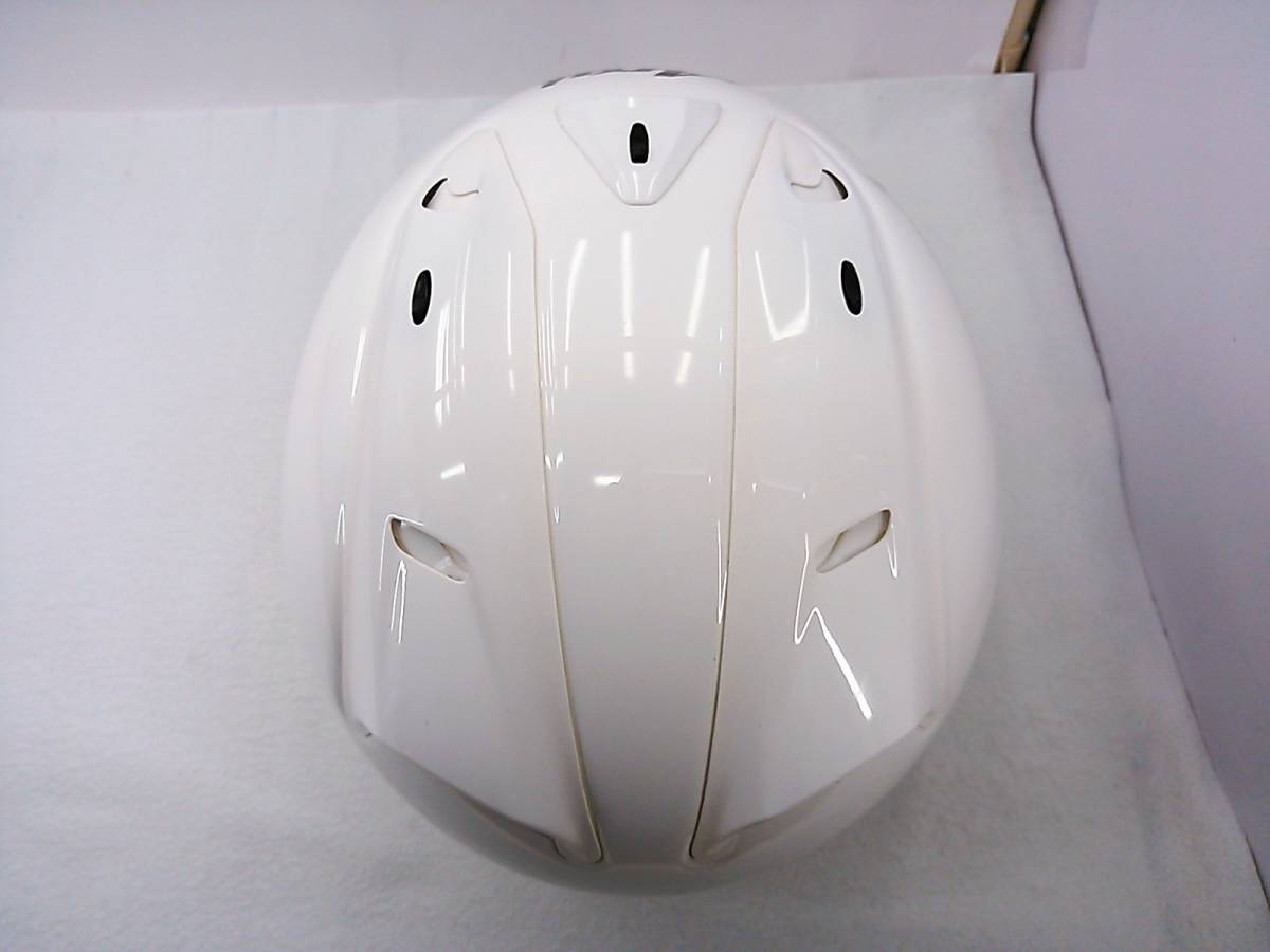 【送料無料】良品 Arai アライ SZ-Ram3 RamⅢ WHITE ホワイト XLサイズ ジェットヘルメットの画像5