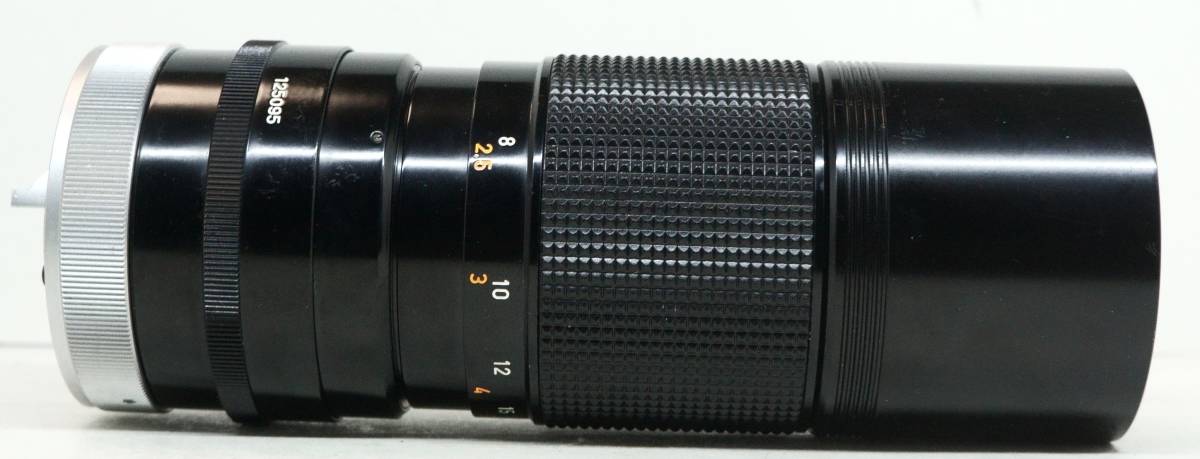 ~実写確認済~ ☆実用品・人気の望遠レンズ☆　キャノンFDマウント用 CANON ZOOM LENS FD 100-200mm F5.6 S.C (F1406)