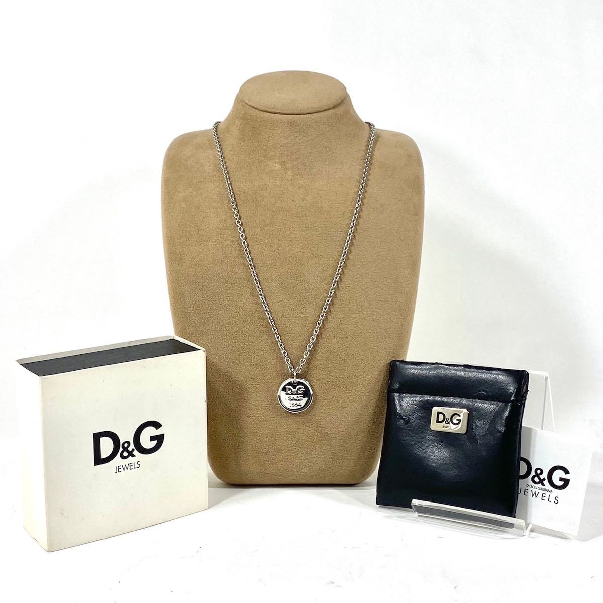 ☆ Дешевая ☆ Dolce &amp; Gabbana Coin Consending Ожерелье Dolchaand Gabbana Dolgaba мужская женская коробка nm