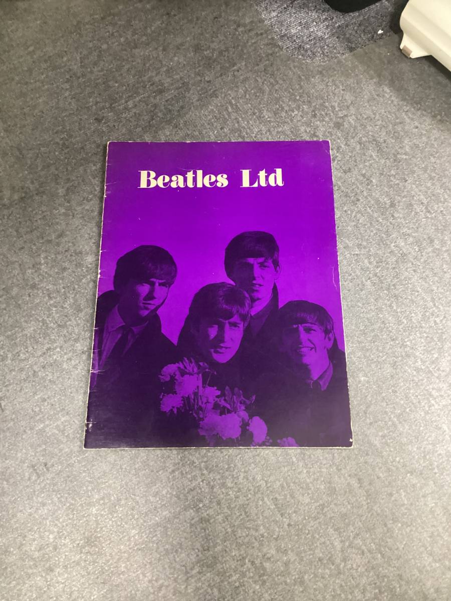 貴重☆ビートルズ☆プログラム☆Beatles Ltd 1964 Tour Program☆Meet The Beatles☆USツアー☆落丁あり_画像1