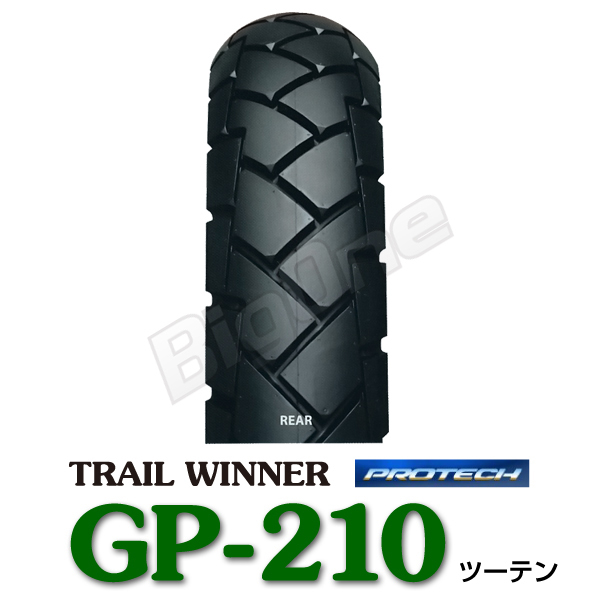 IRC GP-210 セロー225W WR250R XR230 DT200R ブロンコ 120/80-18 62P WT 120-80-18 リア リヤ タイヤ 後輪_画像2