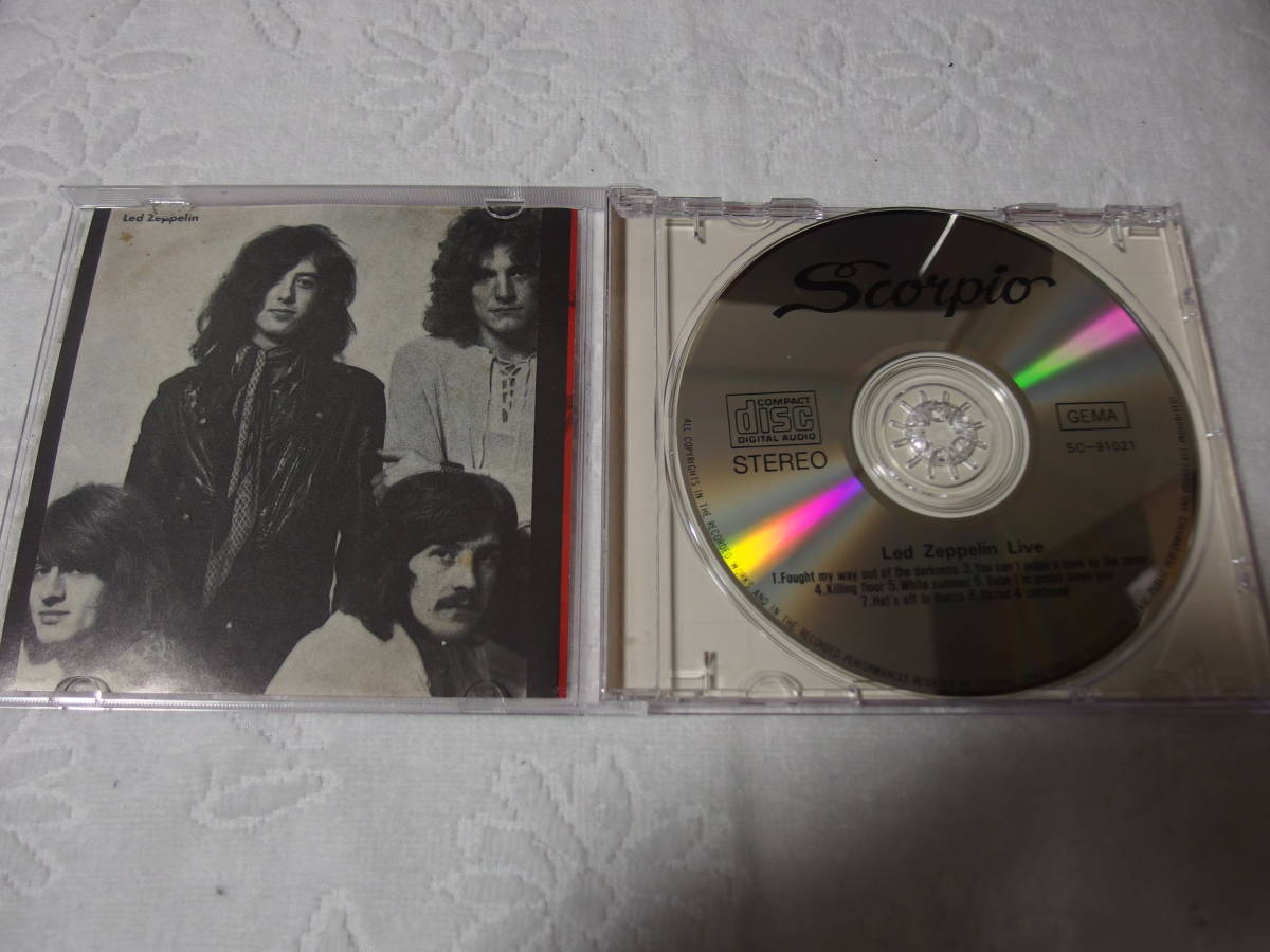 LED ZEPPELIN / Fillmore West January 9, 1969 ブートレッグ レッド・ツェッペリン_画像2