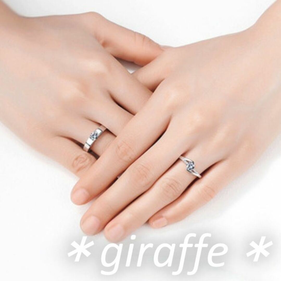 A230 anonymity delivery pairing lady's men's ring zirconia 3A silver s925 stamp equipped free size size adjustment possibility simple on goods 