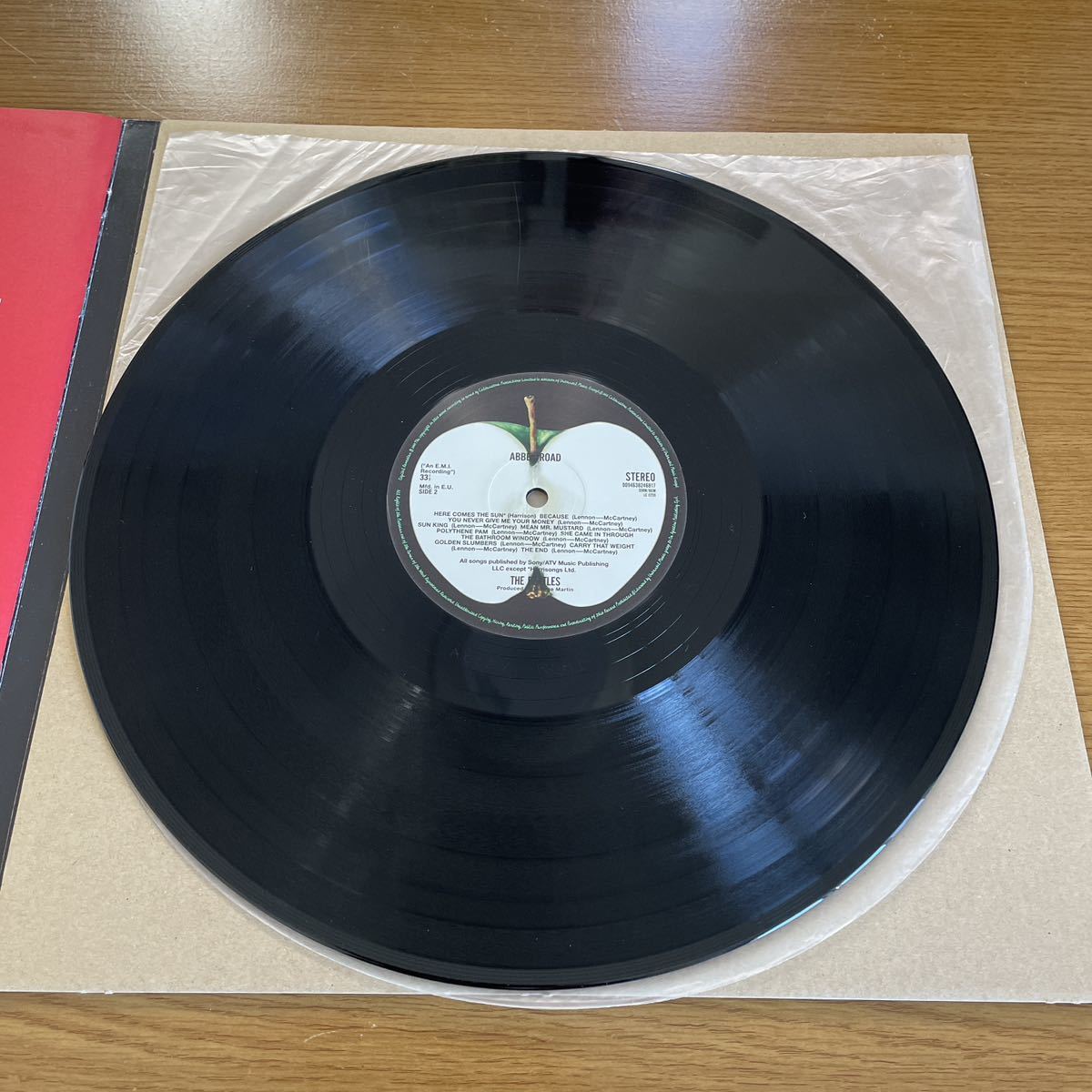 THE BEATLES Abbey Road 180g 重量盤 LP ★ ビートルズ アビイ ロード レコード ★ 冊子付の画像7