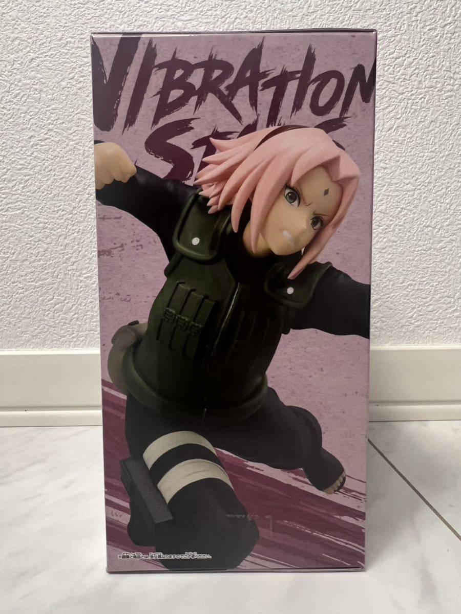 数5【新品未開封品】NARUTOナルト疾風伝　VIBRATION STARS HARUNO SAKURA Ⅱ　春野サクラ　フィギュア　ナルト　NARUTO 疾風伝_画像4