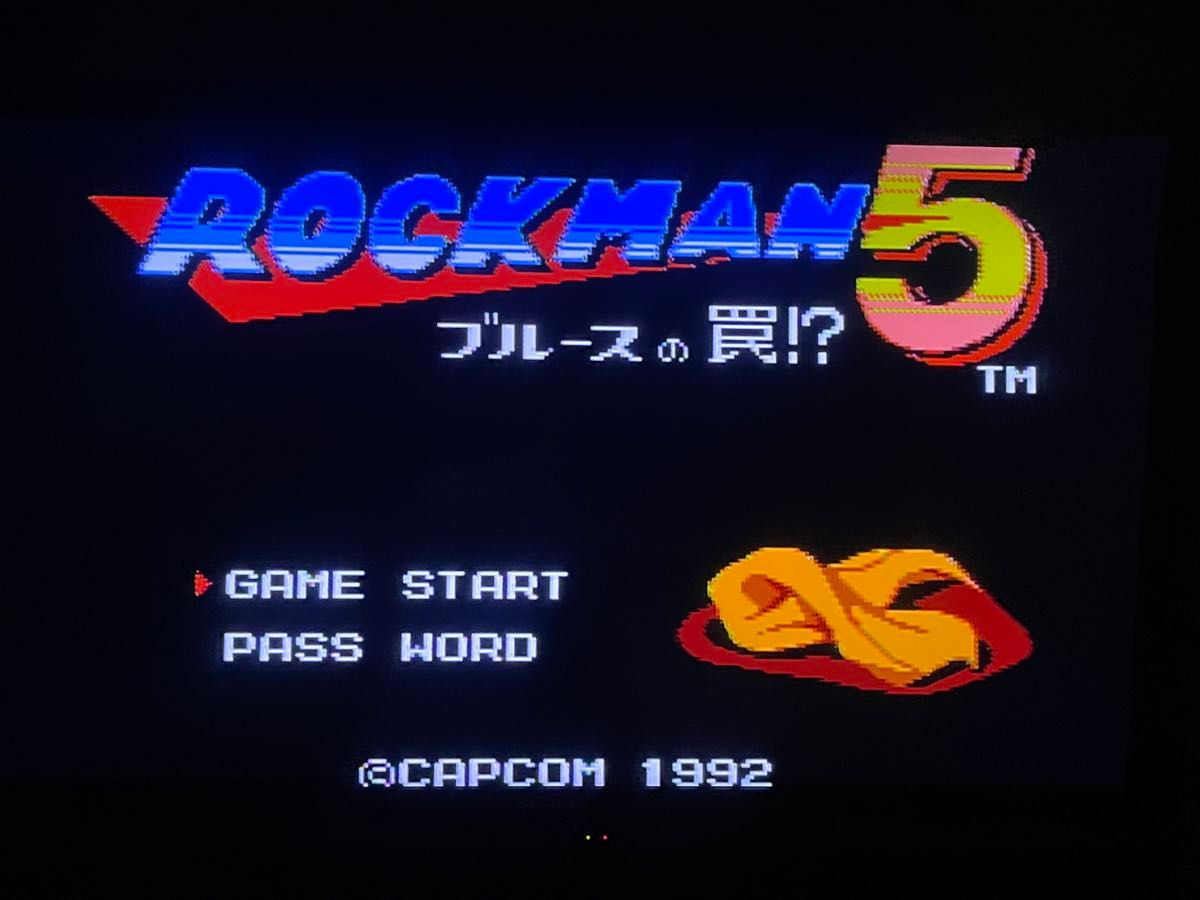 ファミコン　ロックマン5 攻略本セット