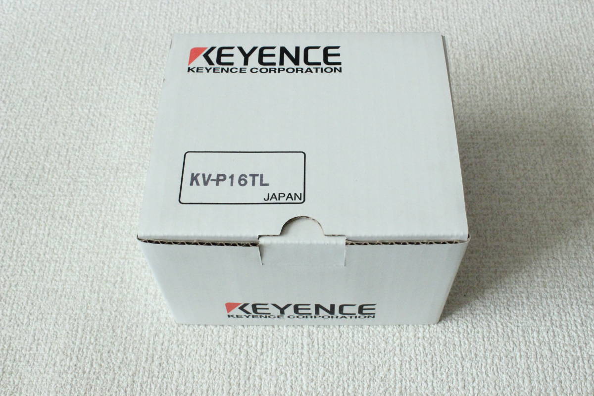 KEYENCE キーエンス シーケンサ KV-P16TL 表示機能内蔵パネル取付型PLC 新品 未使用品 開封品 KV-P16_画像2