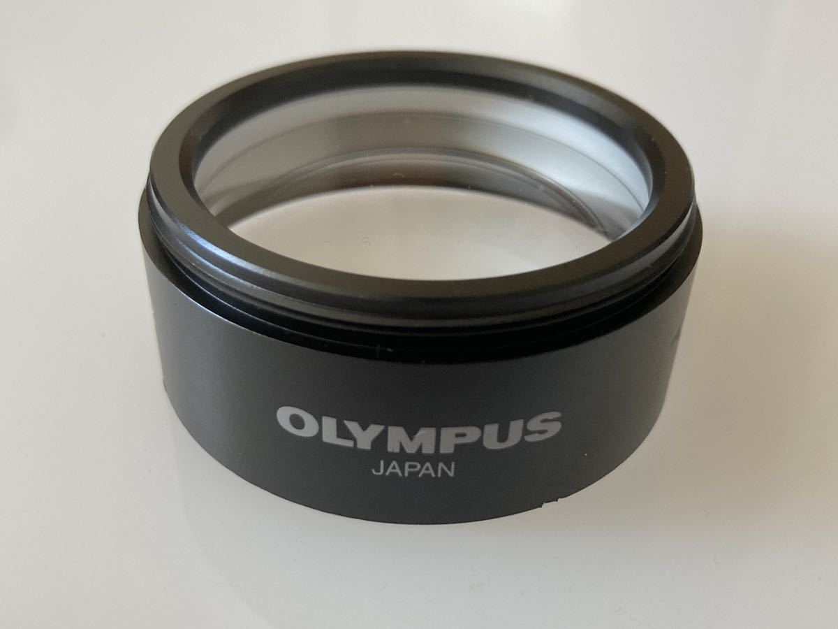 OLYMPUS オリンパス 実体顕微鏡用 対物レンズ 対物補助レンズ 110AL0.5X-2 WD200 0.5×_画像1