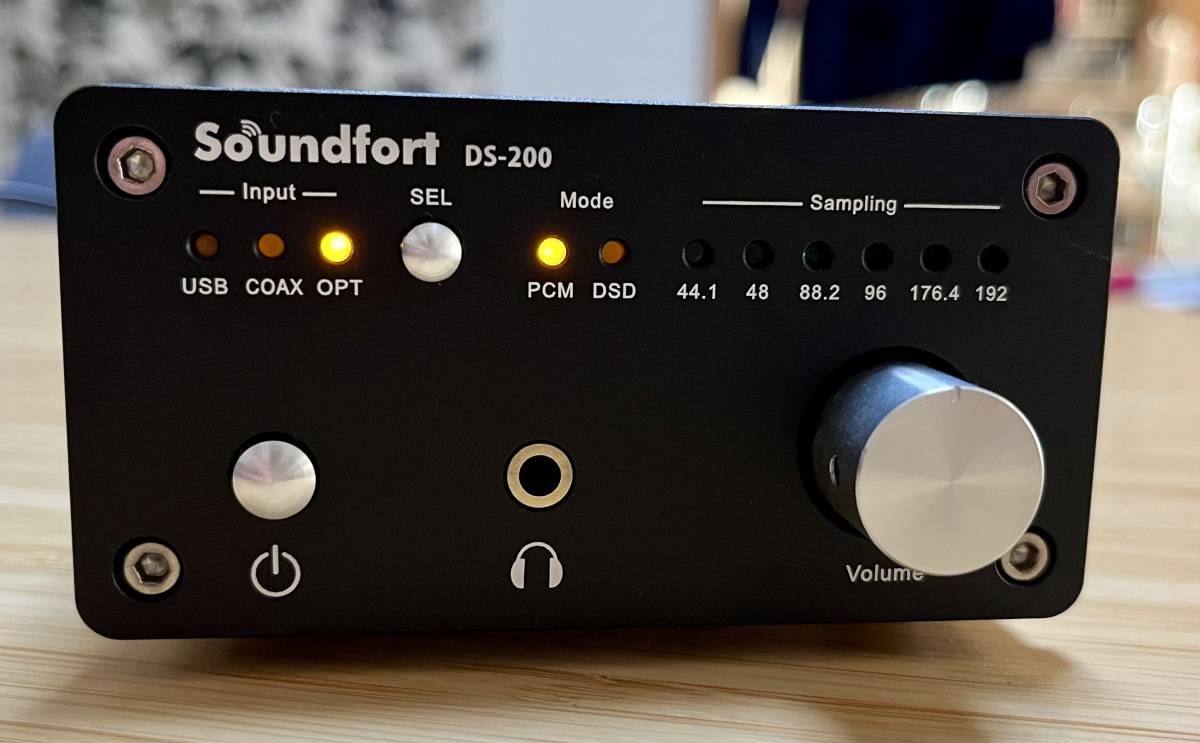 【Soundfort製ＤＡコンバータDS-200／中古品】_画像2