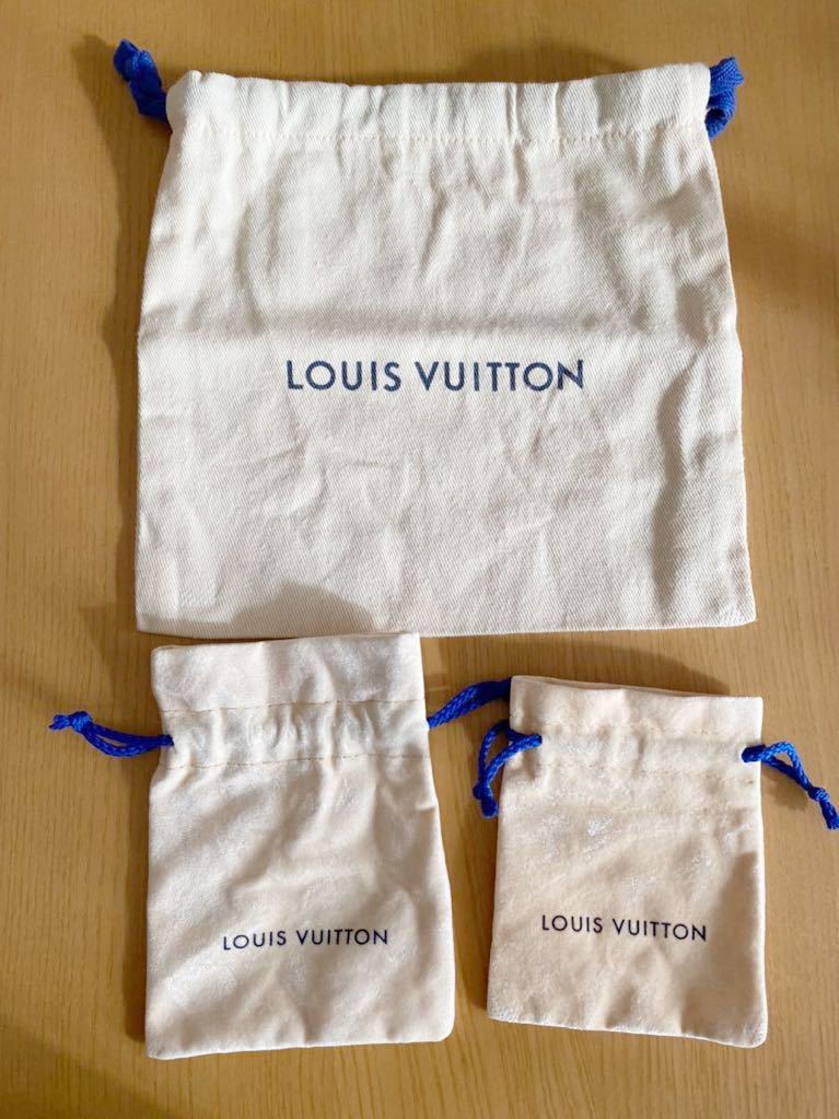 LV ルイヴィトン　　保存袋　巾着　　3枚セット_画像1