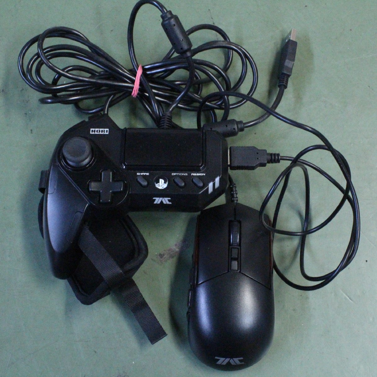 タクティカルコマンドアサルター 動作確認済み グリップコントローラータイプ マウス 中古 中古品 GripController Mouse PS3 PS4 PC_画像1
