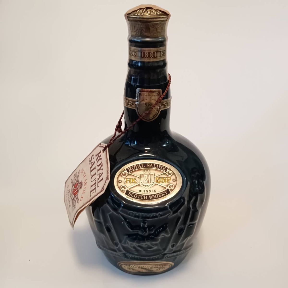 1円〜】ROYAL SALUTE ロイヤルサルート 21年 ウイスキー 1000ml 1円〜】ROYAL SALUTE ロイヤルサルート 21年 ウイスキー 1000ml