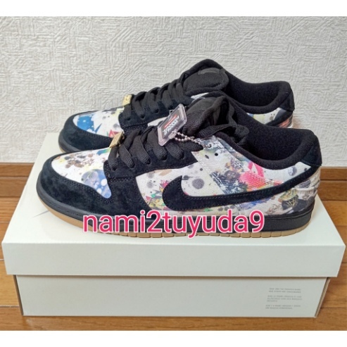 【２８ｃｍ】 新品 未使用 Supreme NIKE SB Rammellzee DUNK LOW OG QS US１０ ナイキ シュプリーム ラメルジー ダンク ロー