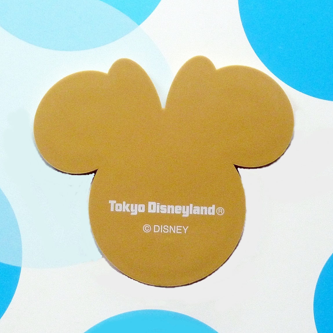 未使用品★ベリーベリーミニー コースター ミニーマウスのラバーコースター 東京ディズニーリゾート TDL_画像2