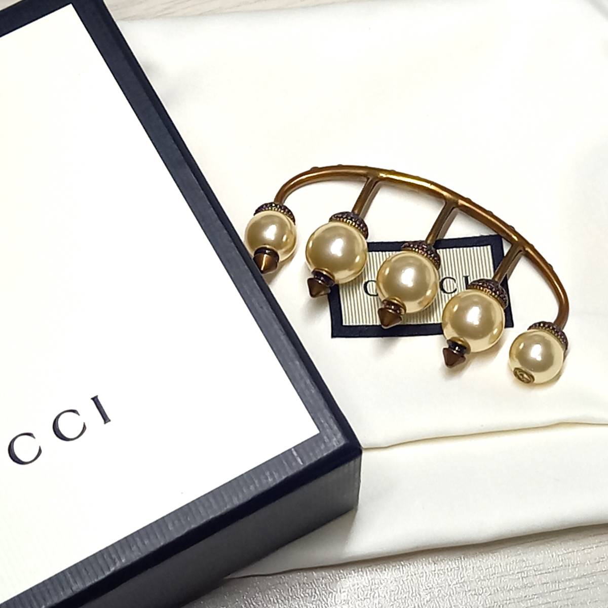 【新作入荷!!】 10132円 未使用 フィンガー インターロッキング グッチ GUCCI その他