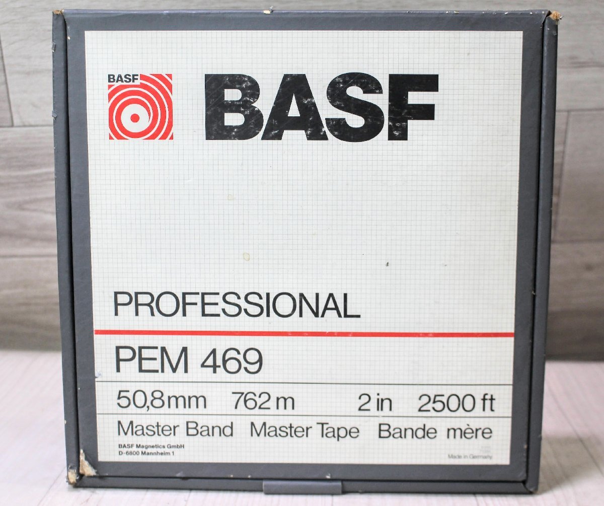 オープンリールテープまとめ　BASF PROFESSIONAL PEM 469 　TASCAM RE-1080　2本セット　使用済み　13M1364_画像6