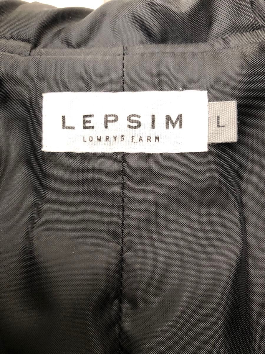 ローリーズファーム　レプシム　LEPSIM ショートコート　黒　Lサイズ